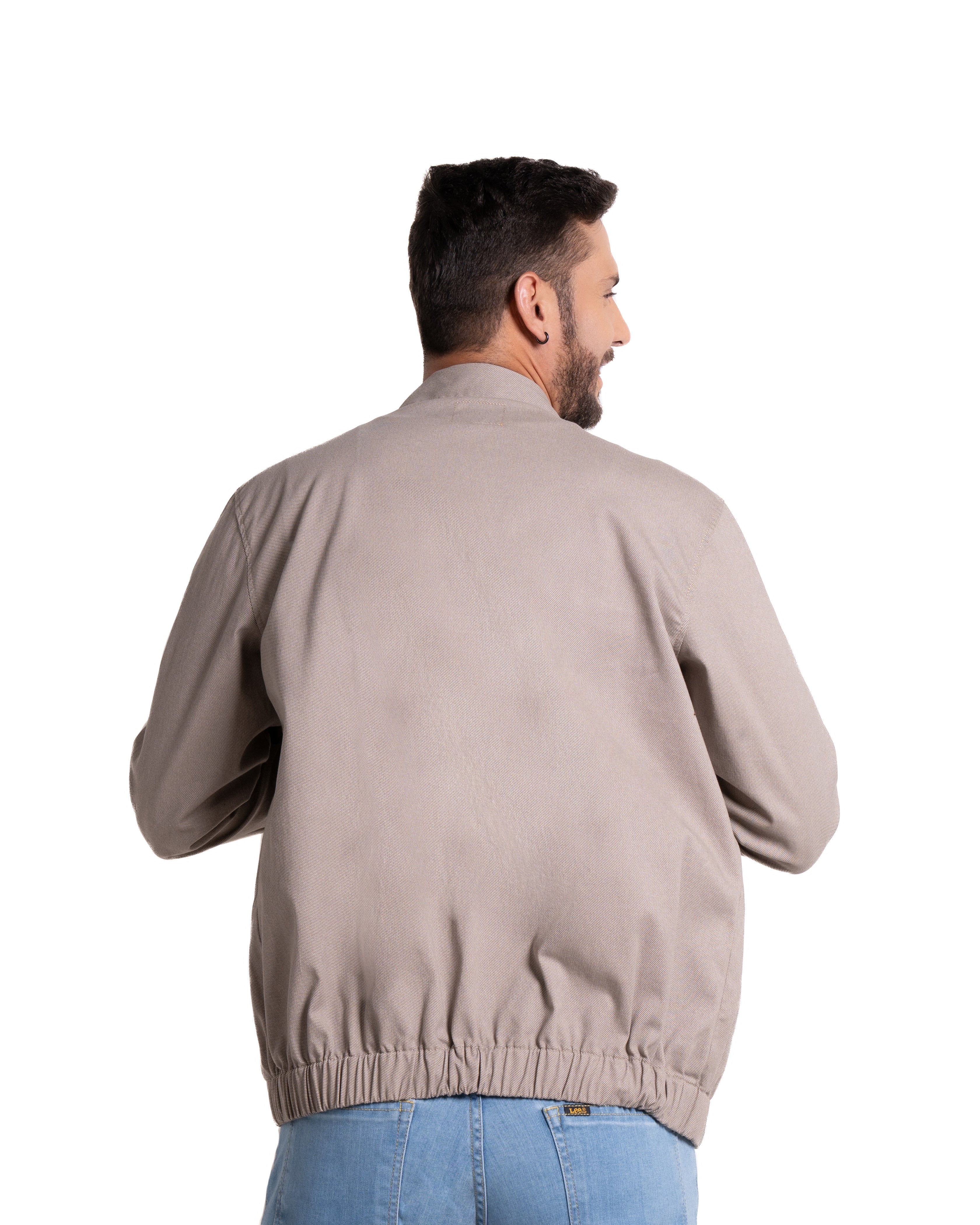Chaqueta para hombre color beige